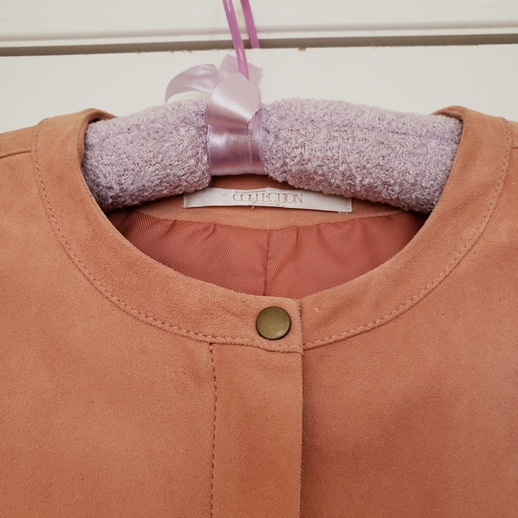 Nordstrom collection suede jacket, US 2 - Picture 5 of 15